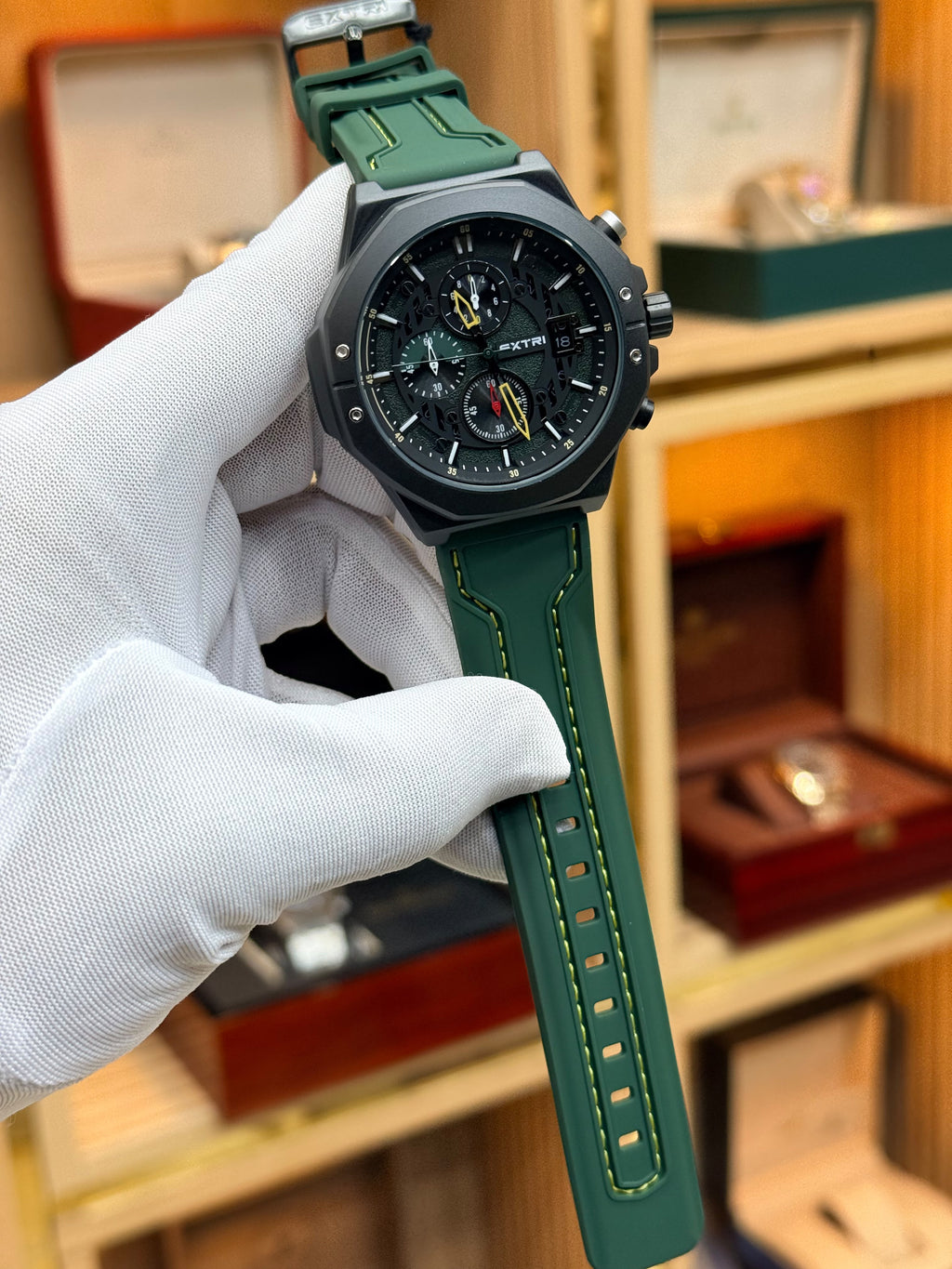 Extri Original Bold Rubber Chrono