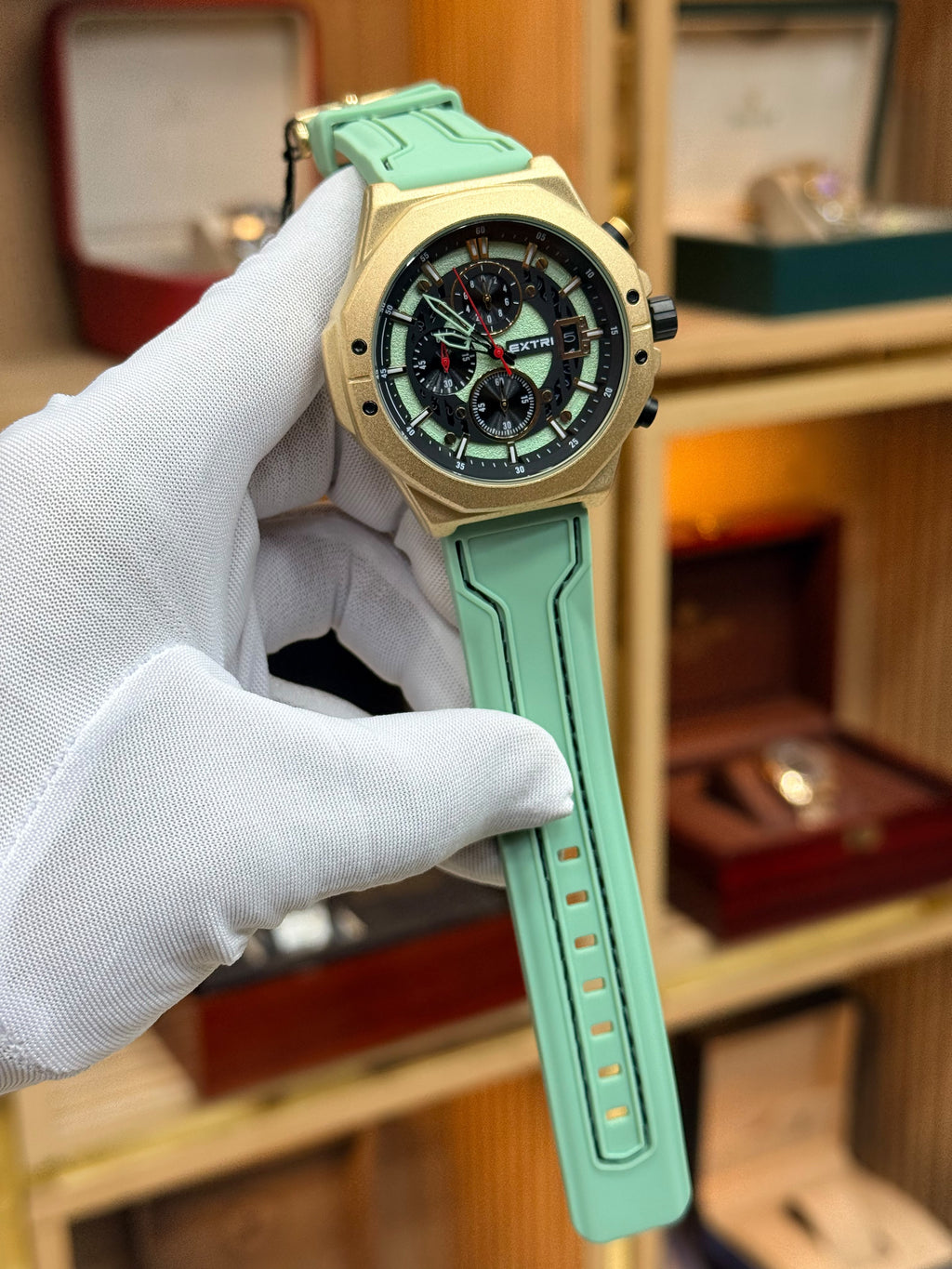Extri Original Bold Rubber Chrono