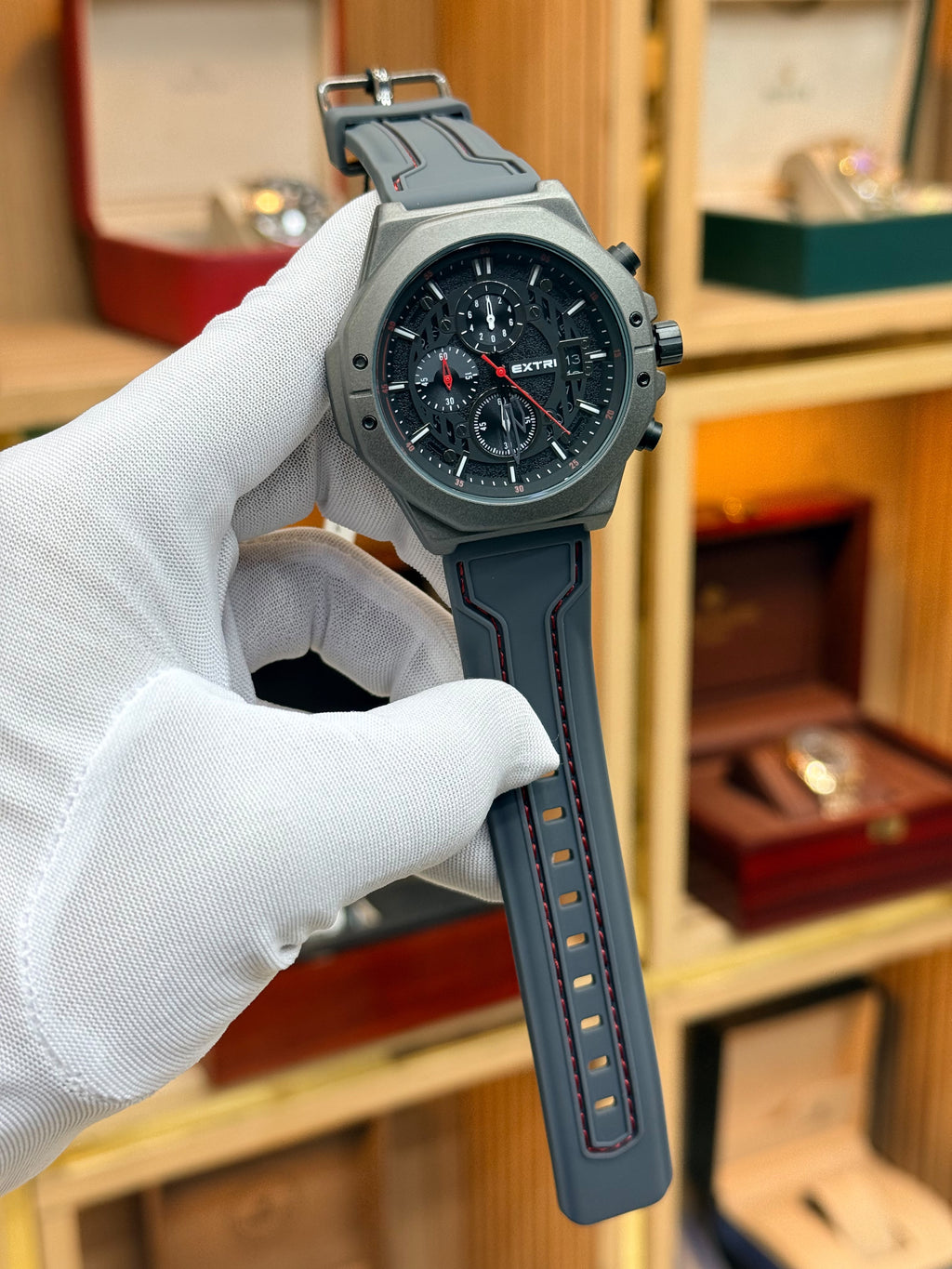 Extri Original Bold Rubber Chrono