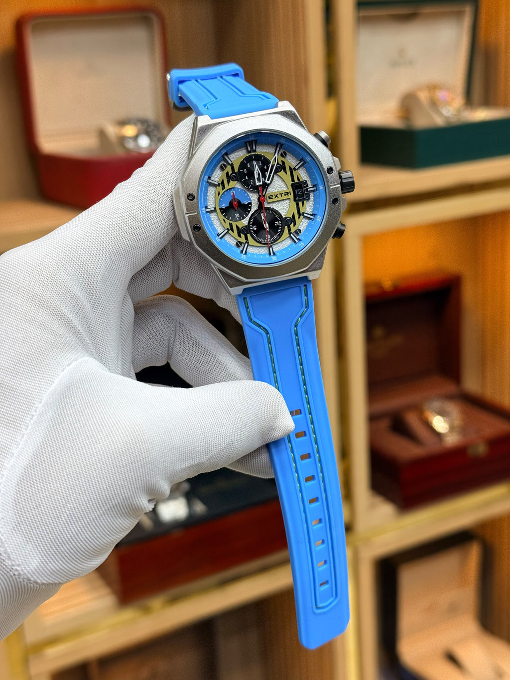Extri Original Bold Rubber Chrono
