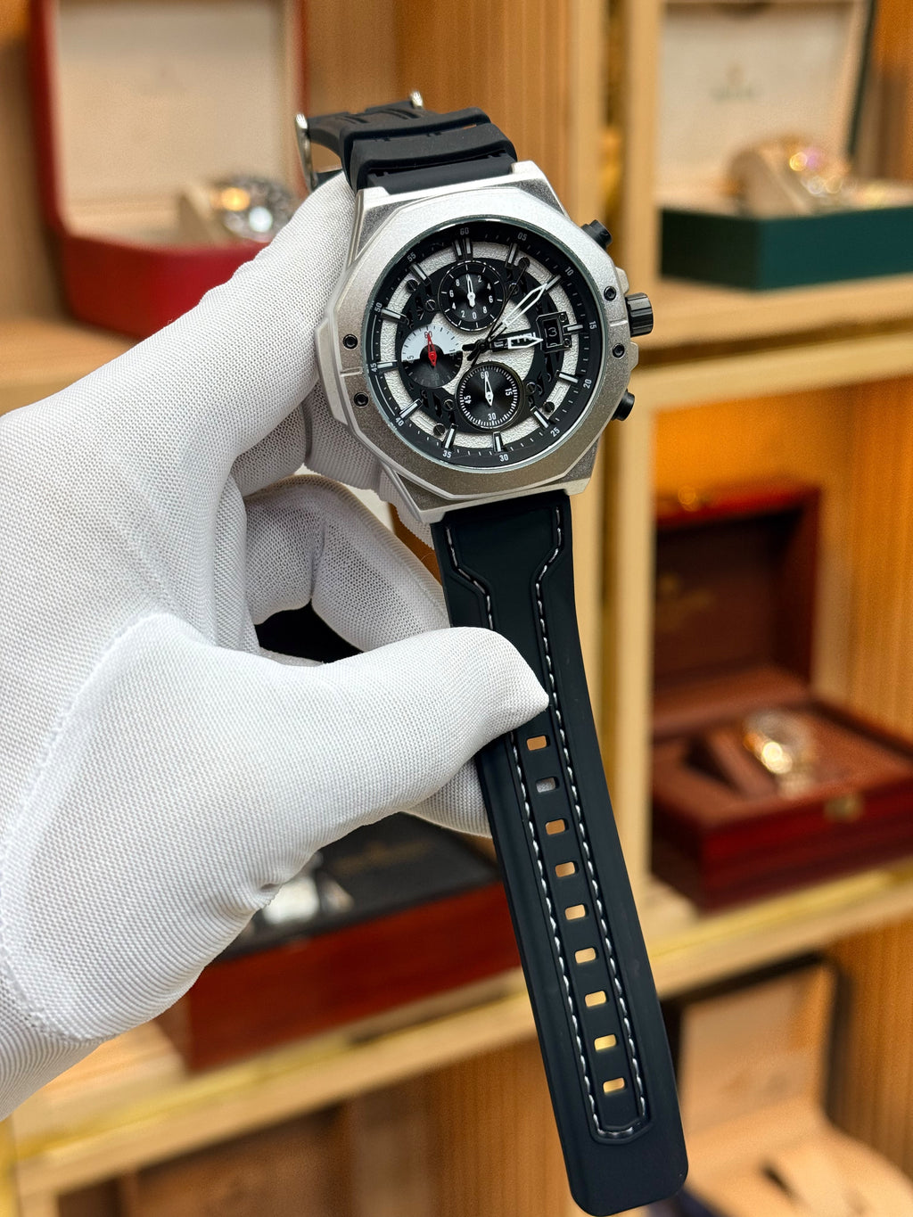 Extri Original Bold Rubber Chrono
