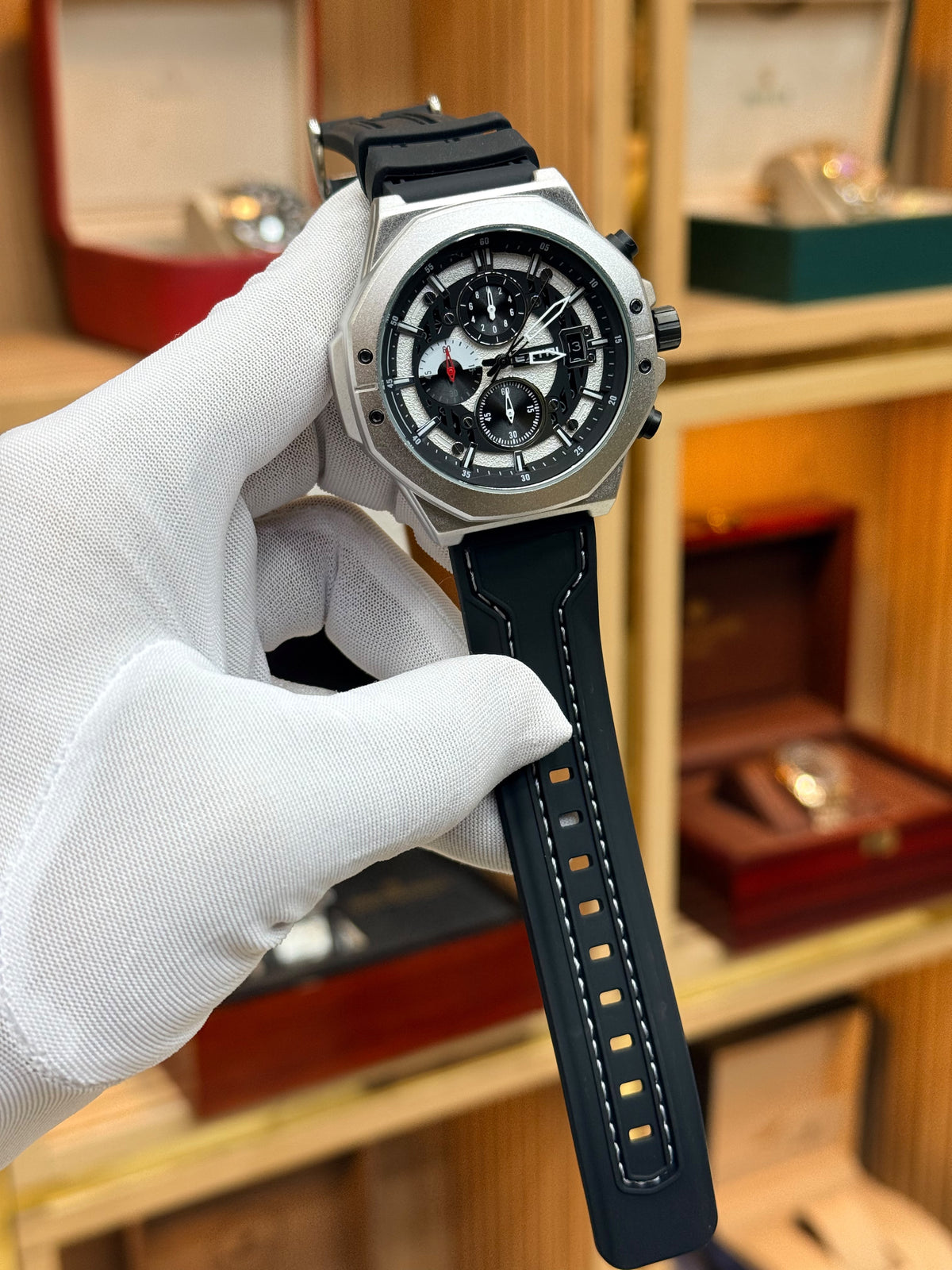 Extri Original Bold Rubber Chrono