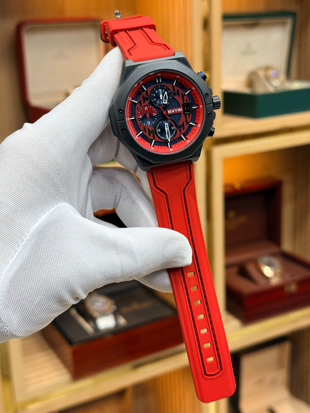 Extri Original Bold Rubber Chrono